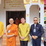 รองผวจ. พังงา ร่วมถวายการต้อนรับพระพรหมวชิรเมธาจารย์ เจ้าคณะภาค 16 พร้อมคณะตรวจเยี่ยมและติดตามผลการดำเนินงานวัดต้นแบบระดับภาคใต้