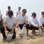 ผู้ว่าฯ สุราษฎร์ธานีร่วมปล่อยลูกปูม้า 200,000 ตัว คืนสู่ธรรมชาติ ตามโครงการปูม้ายั่งยืน คู่ทะเลไทย ปีที่ 13